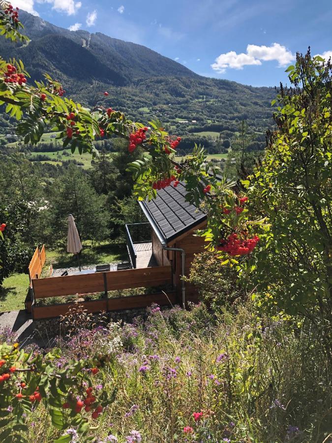 Clos Shambhala-Chalet D'Hotes Saint-Jean-Saint-Nicolas المظهر الخارجي الصورة