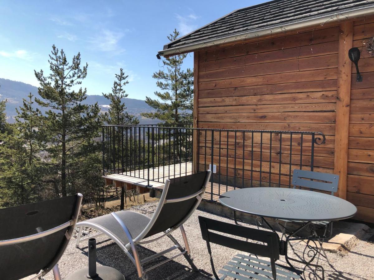 Clos Shambhala-Chalet D'Hotes Saint-Jean-Saint-Nicolas المظهر الخارجي الصورة