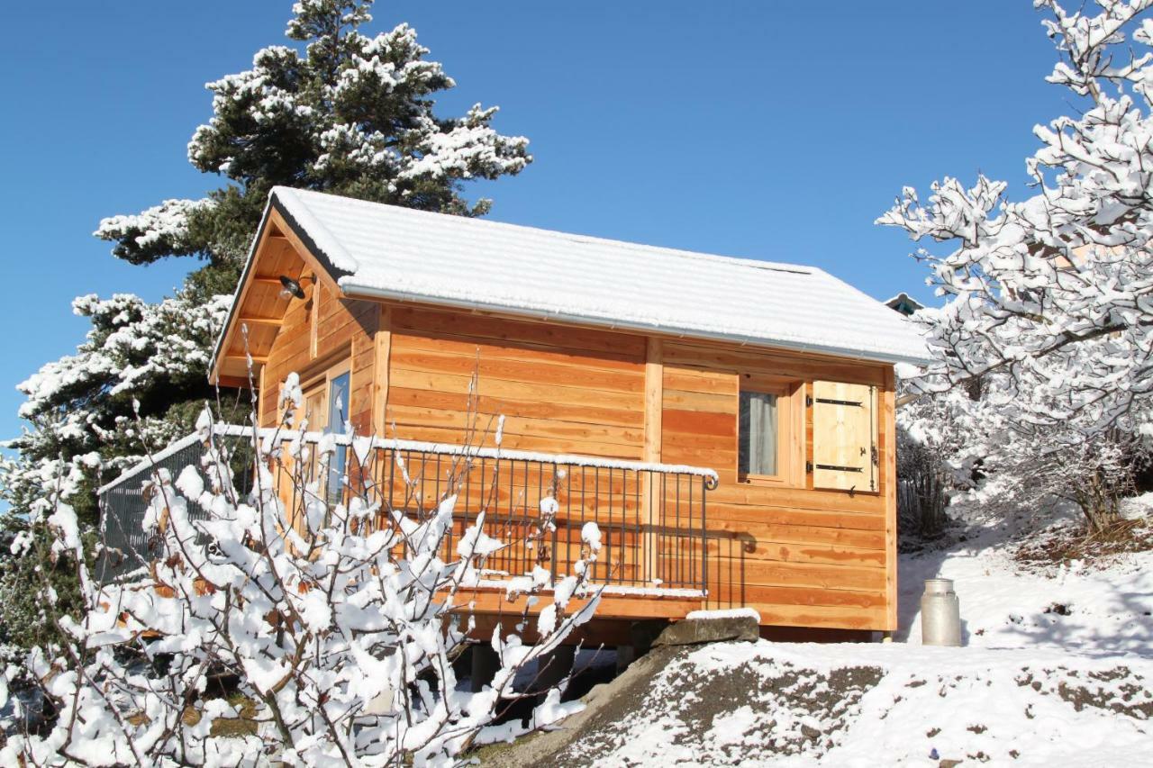 Clos Shambhala-Chalet D'Hotes Saint-Jean-Saint-Nicolas المظهر الخارجي الصورة