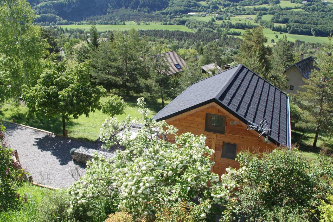 Clos Shambhala-Chalet D'Hotes Saint-Jean-Saint-Nicolas المظهر الخارجي الصورة
