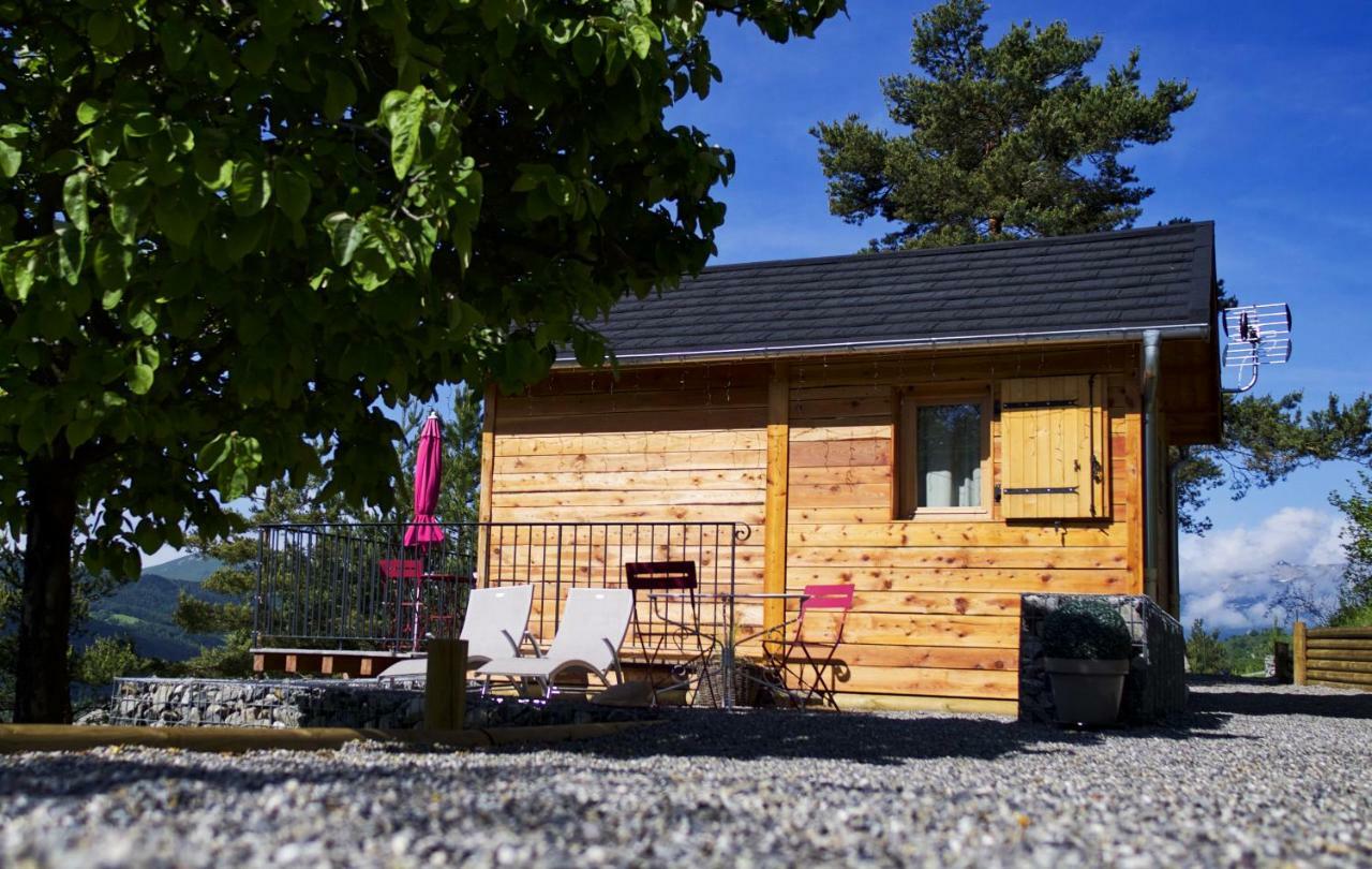 Clos Shambhala-Chalet D'Hotes Saint-Jean-Saint-Nicolas المظهر الخارجي الصورة