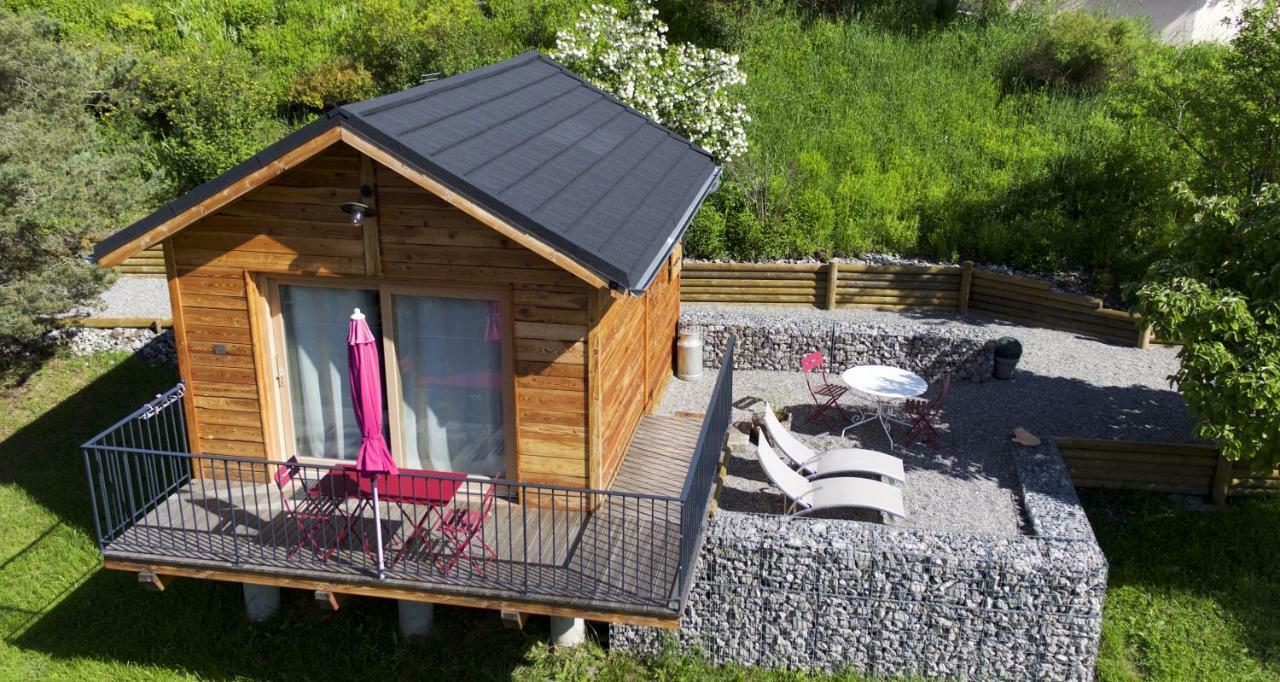 Clos Shambhala-Chalet D'Hotes Saint-Jean-Saint-Nicolas المظهر الخارجي الصورة